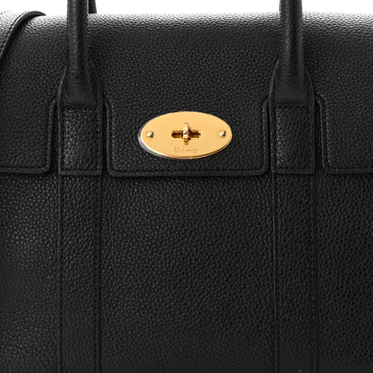 Mulberry Classic Grain Small New Bayswater Black 7 of 10