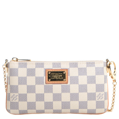 Louis Vuitton Damier Azur Pochette Milla MM 1 of 7