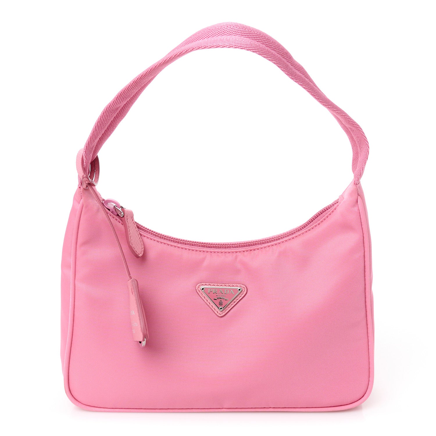 Prada Tessuto Nylon Mini Re-Edition 2000 Bag Begonia 1 of 10