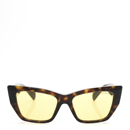 Tiffany Acetate Tortoise Sunglasses TF4230 Brown Yellow 2 of 8