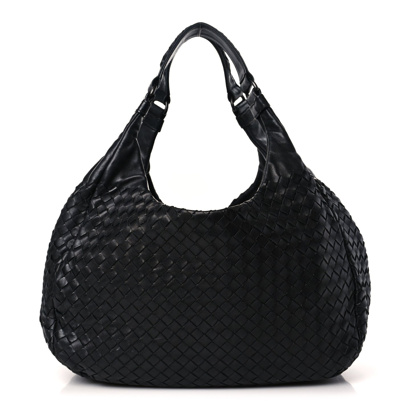 Nappa Intrecciato Large Campana Black