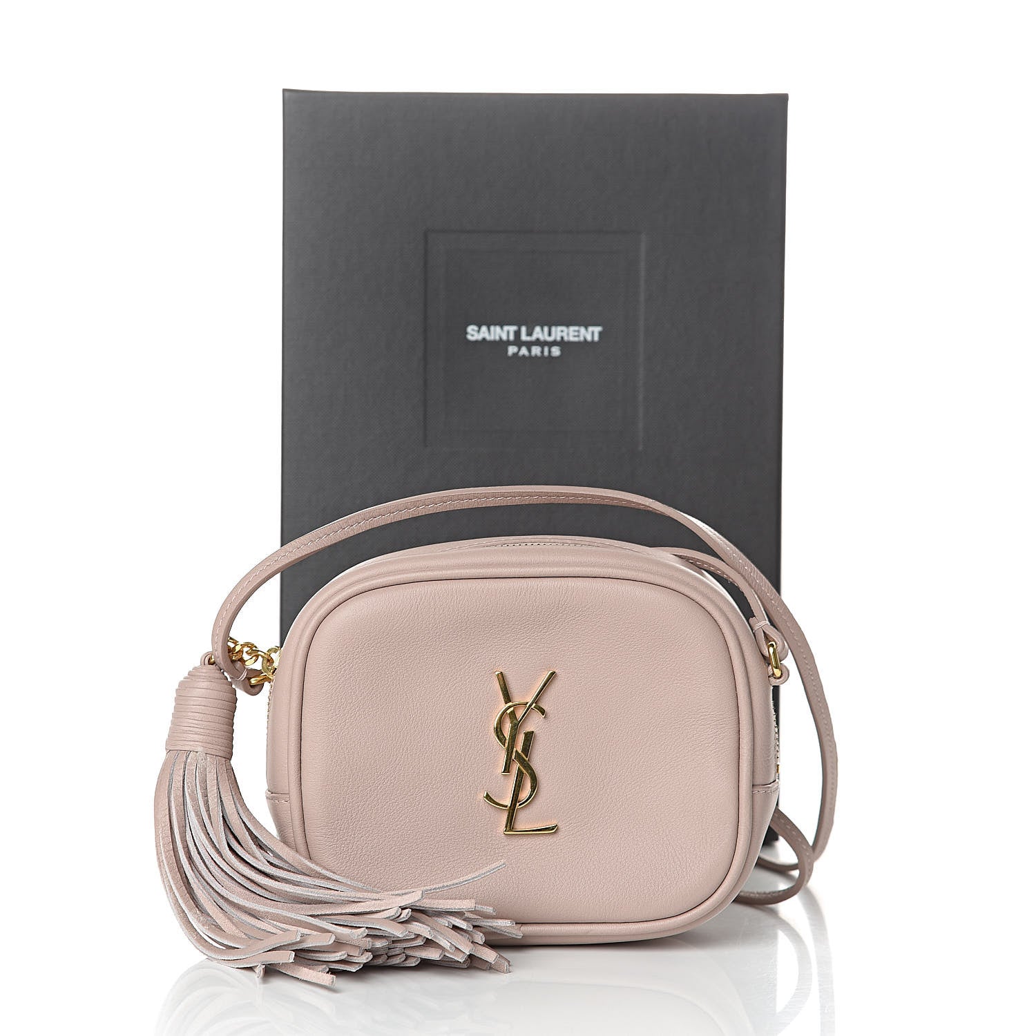 Saint Laurent Nappa Monogram Blogger Bag Rose Antic 10 of 10