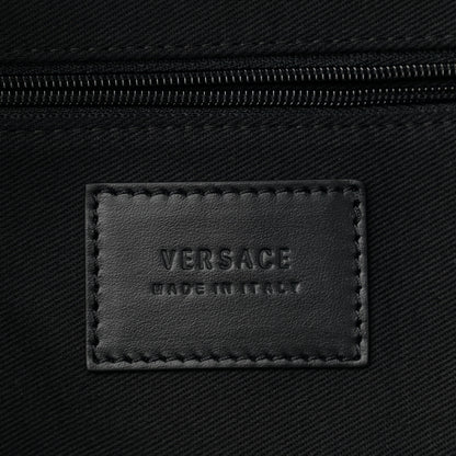 Versace Nylon Print Backpack Black Multicolor 6 of 10