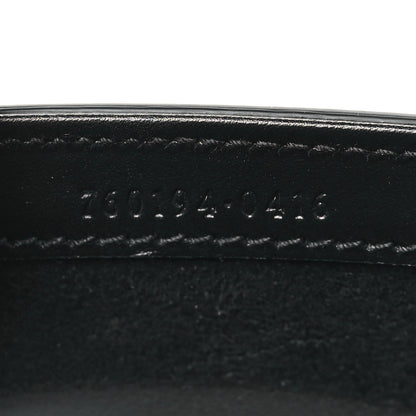 Gucci Senna Calfskin Petite GG Top Handle Shoulder Bag Black 7 of 10
