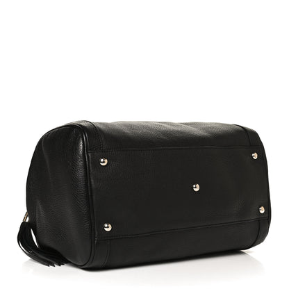 Gucci Pebbled Calfskin Medium Soho Boston Black 4 of 14