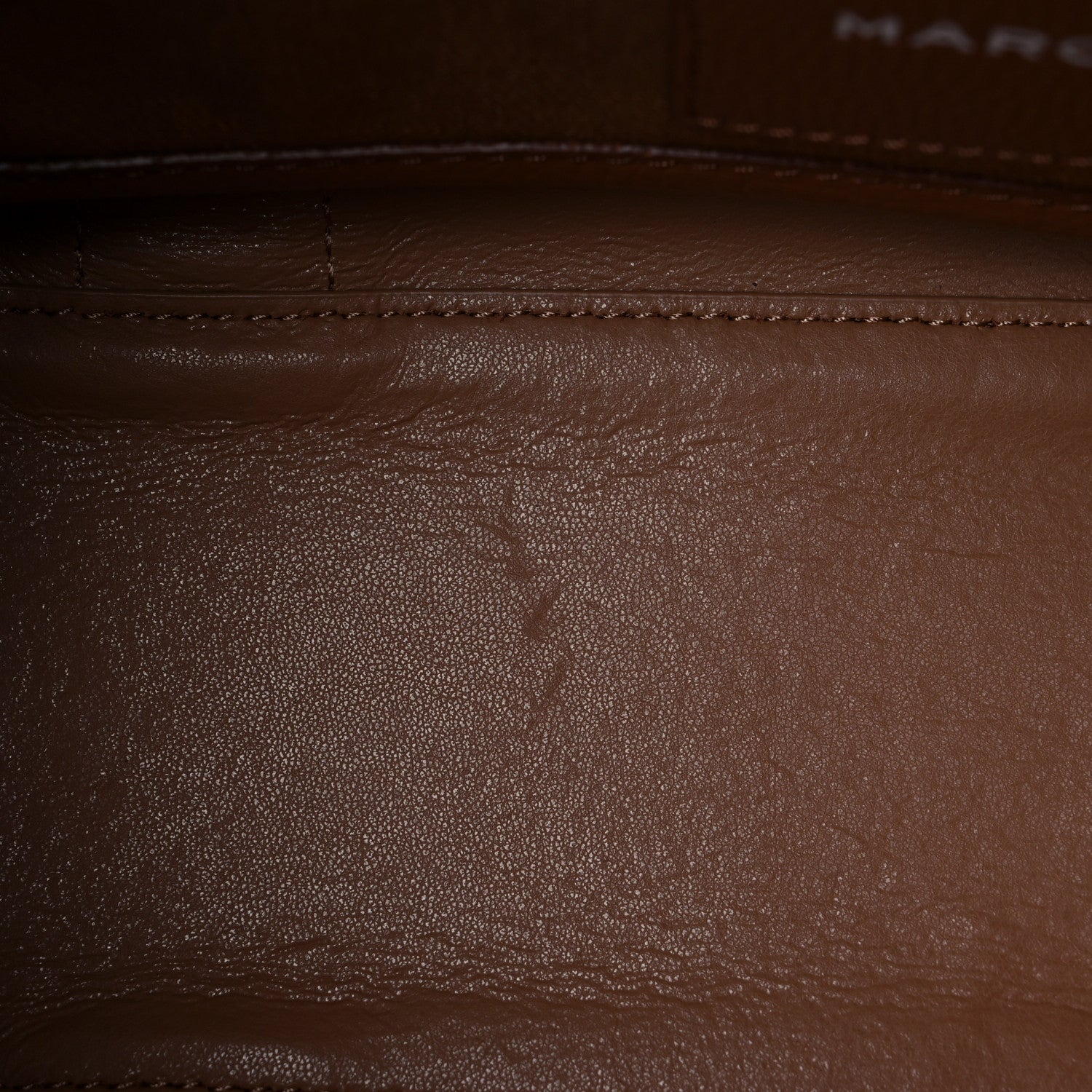 Marc Jacobs Grained Calfskin Small The Tote Bag Argan Oil 10 of 11
