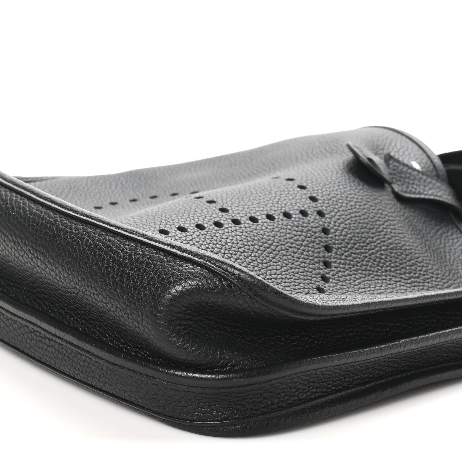 Hermes Taurillon Clemence EVELYNE III PM Black 10 of 10