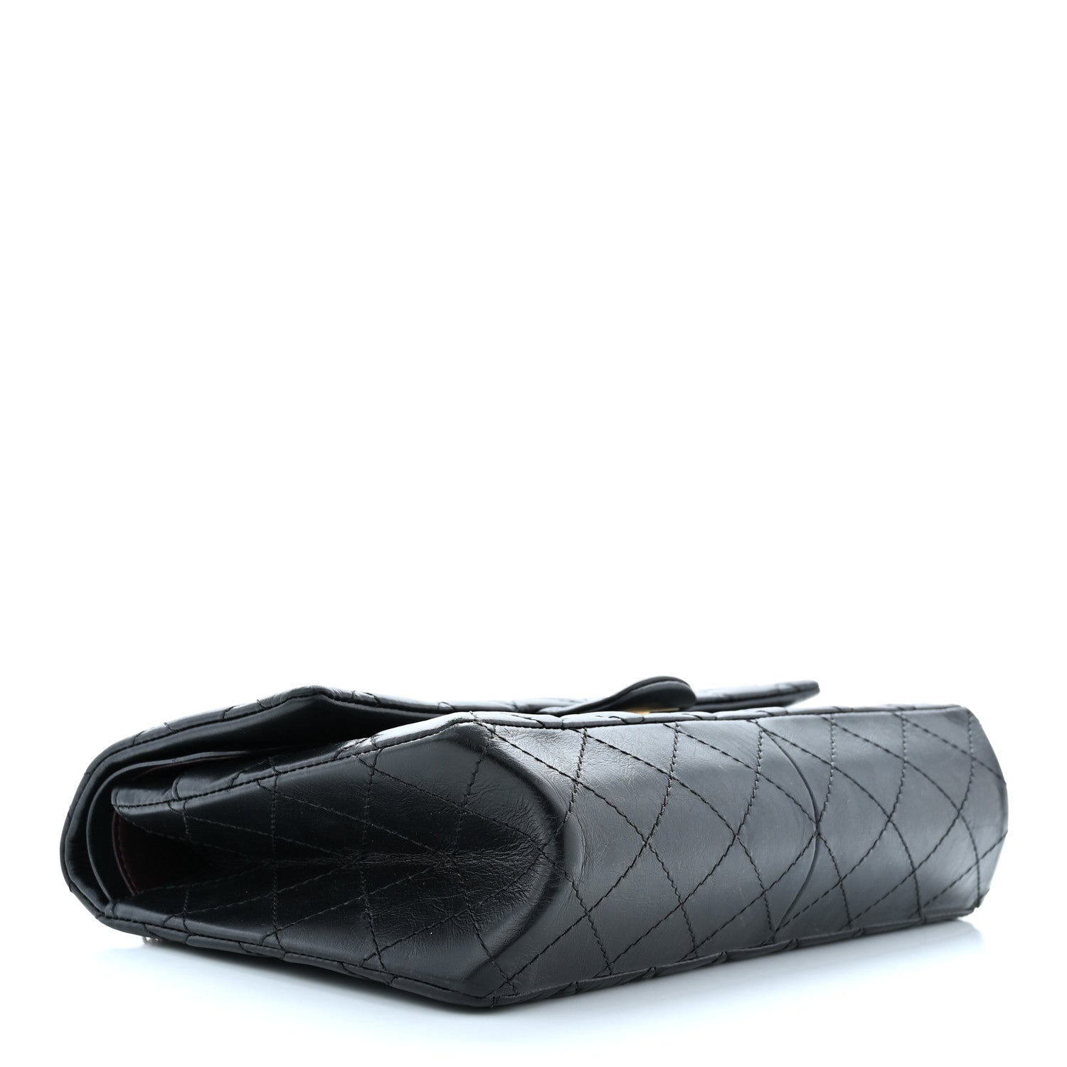 Chanel Aged Calfskin Quilted 2.55 Reissue 226 Flap Black 4 of 11