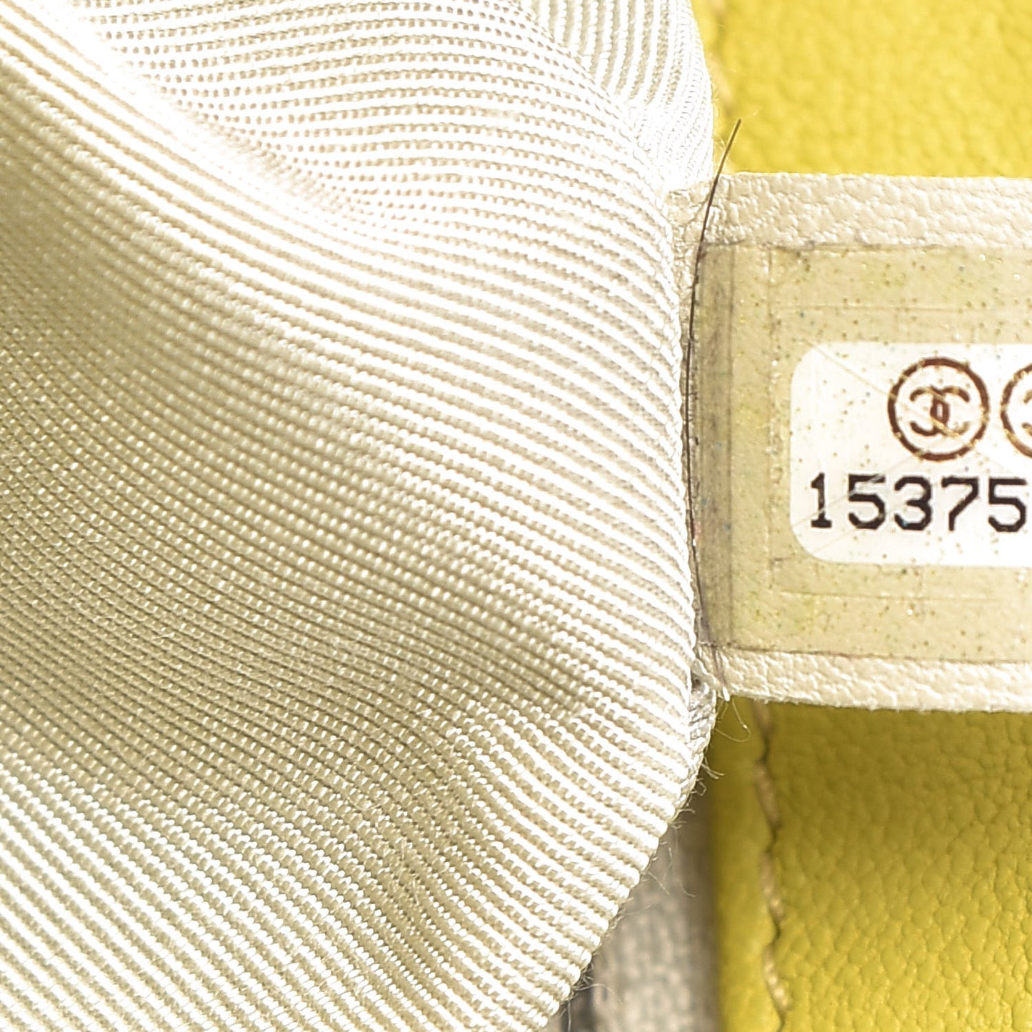 Washed Lambskin Quilted Mini Chain Around Flap Yellow