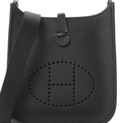 Hermes Taurillon Clemence Evelyne TPM Black 8 of 11