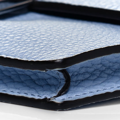 Fendi Cuoio Romano Selleria Baguette Belt Pouch Azzurro Sky 8 of 8