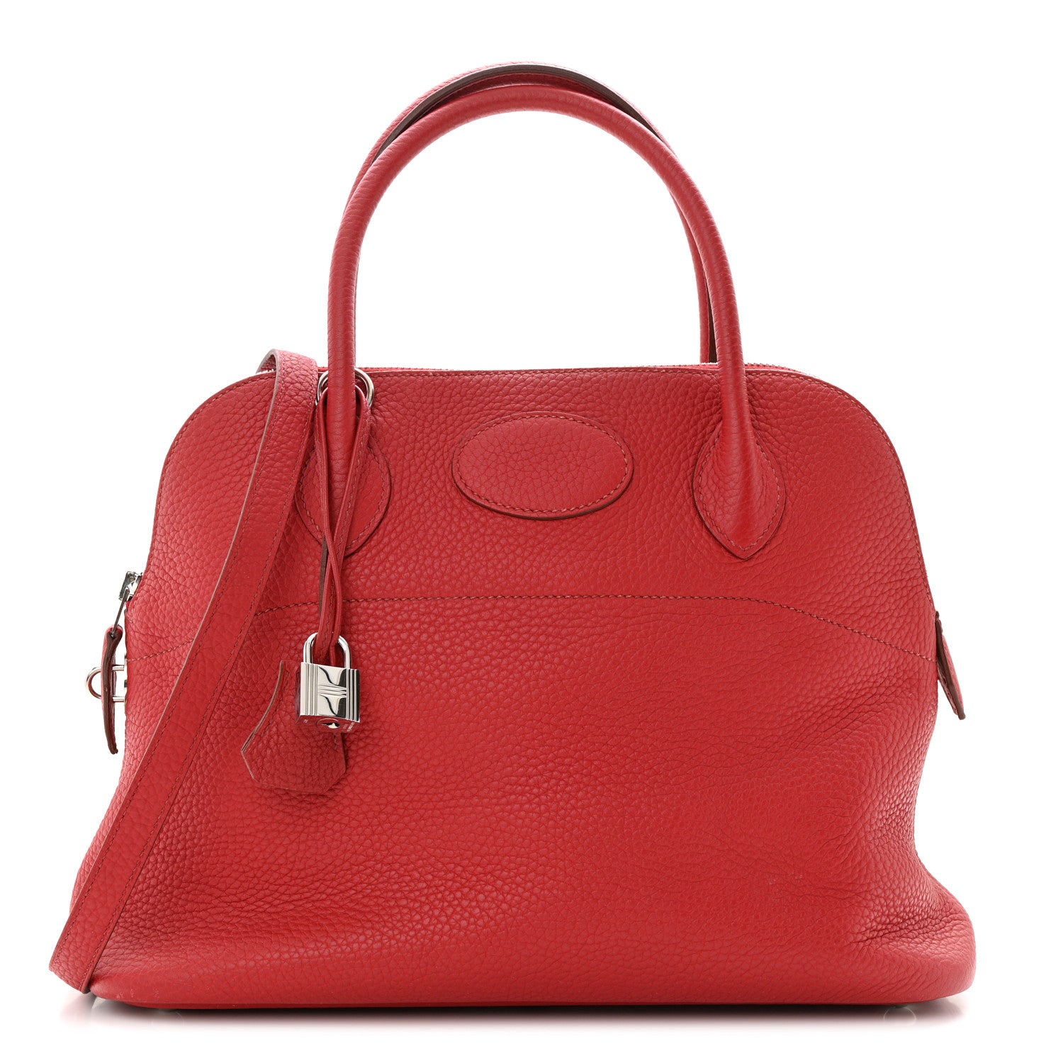 Hermes Taurillon Clemence Bolide 31 Rouge Garance 1 of 16