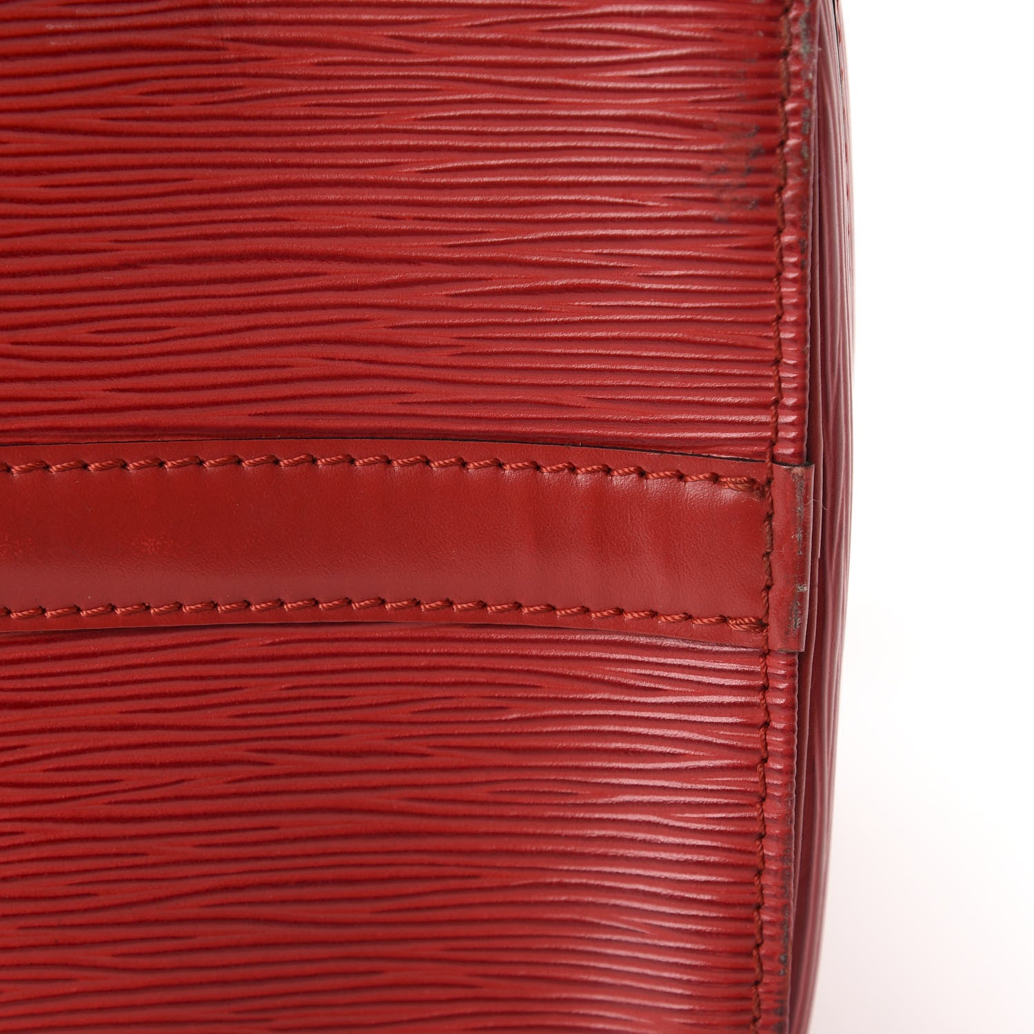 Louis Vuitton Epi Speedy 30 Castillan Red 10 of 15