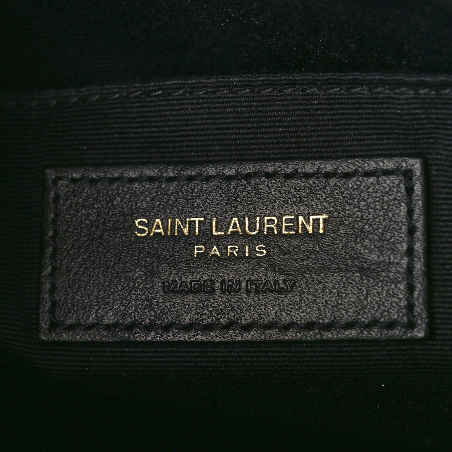 Calfskin Matelasse Monogram Lou Camera Bag Black