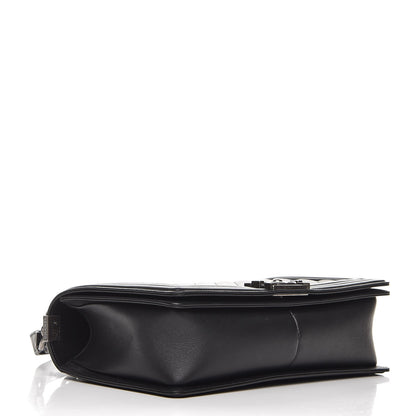 Chanel Calfskin Quilted New Medium Boy Flap Black 4 of 8