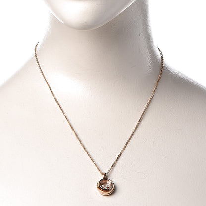 Chopard 18K Rose Gold Diamond Happy Emotions Pendant Necklace 2 of 8