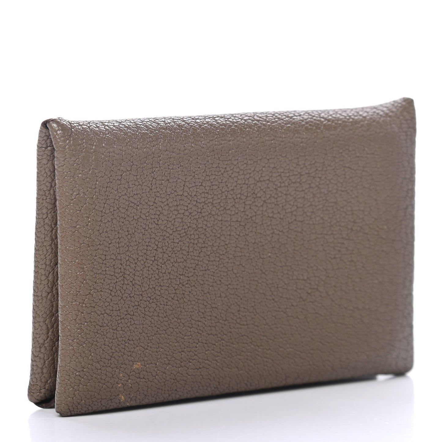 Chevre Mysore Calvi Card Case Etoupe