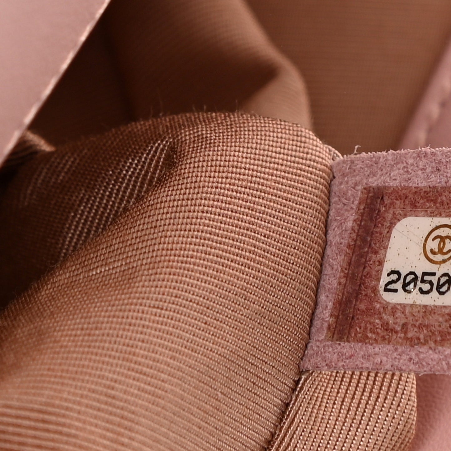 Calfskin Quilted Medium Boy Flap Light Pink