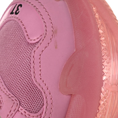 Balenciaga Fabric Mesh Clear Sole Womens Triple S Sneakers 37 Pink 7 of 7