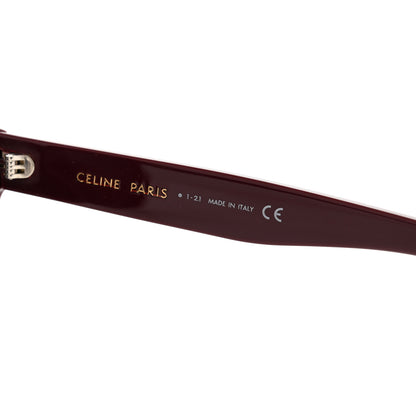 Celine Sunglasses CL 40198F Burgundy 6 of 6