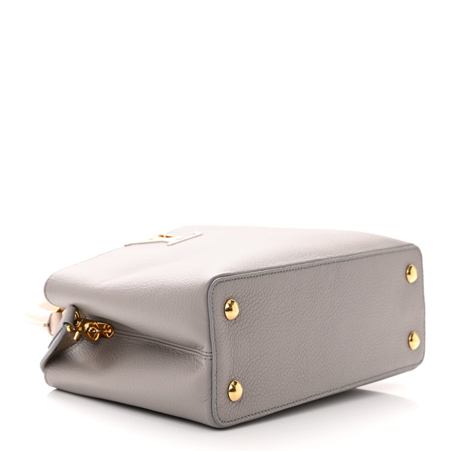 Taurillon Capucines MM Steeple Gray