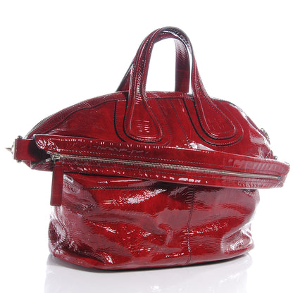Givenchy Crinkled Patent Medium Nightingale Red 3 of 7