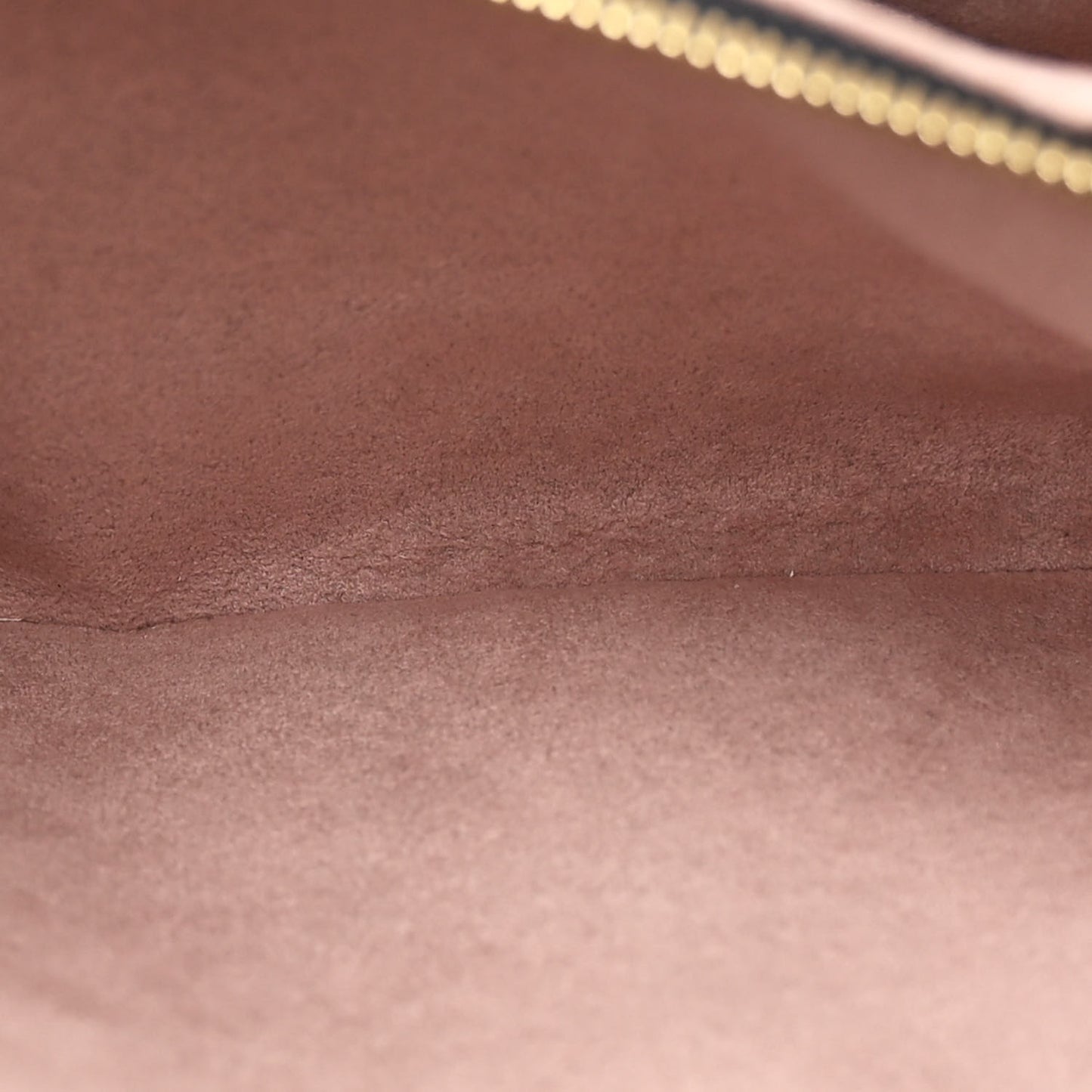 Lambskin Embossed Monogram Pochette Coussin Black