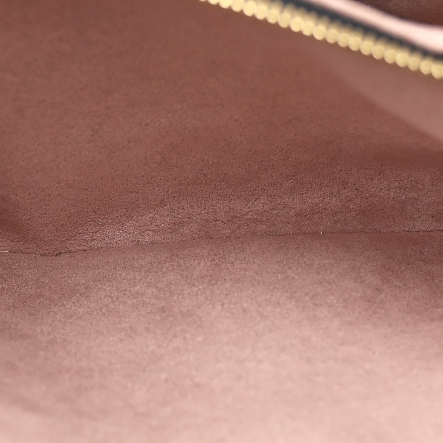 Louis Vuitton Lambskin Embossed Monogram Pochette Coussin Black 6 of 10
