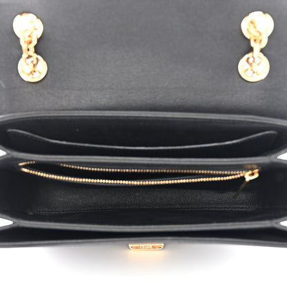 Celine Shiny Calfskin Medium C Bag Black 5 of 12