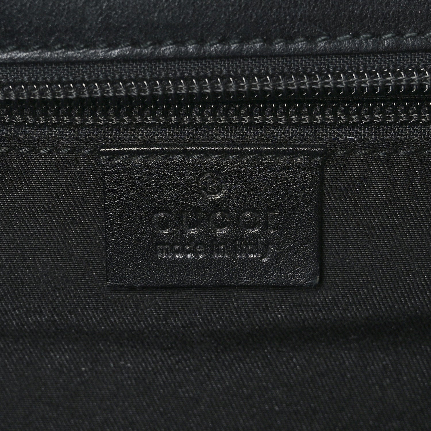 Gucci Guccissima Large Laptop Briefcase Black 5 of 8