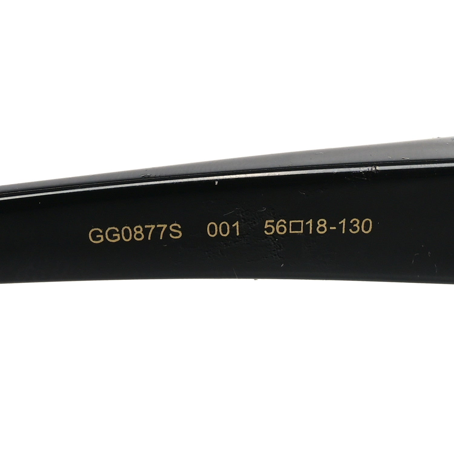 Gucci Acetate Cat Eye Sunglasses GG0877S Black 6 of 7
