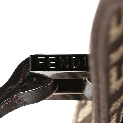 Fendi Zucchino Small Tote Brown 11 of 11