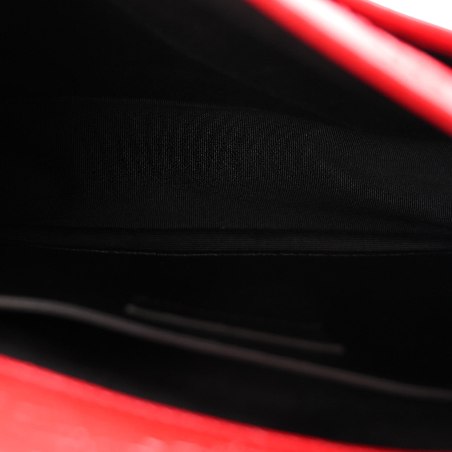 Saint Laurent Crinkled Calfskin Matelasse Monogram Baby Niki Chain Satchel Rouge Eros 5 of 10