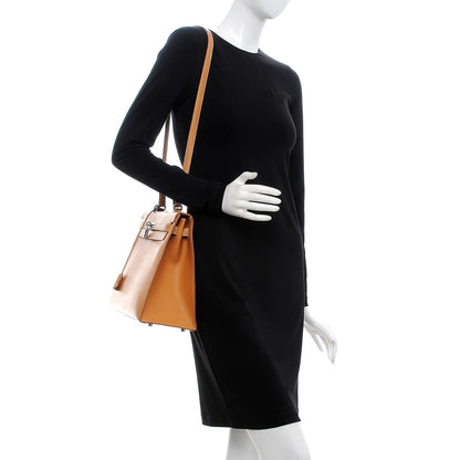 Hermes Vache Natural Kelly Sellier 35 2 of 45