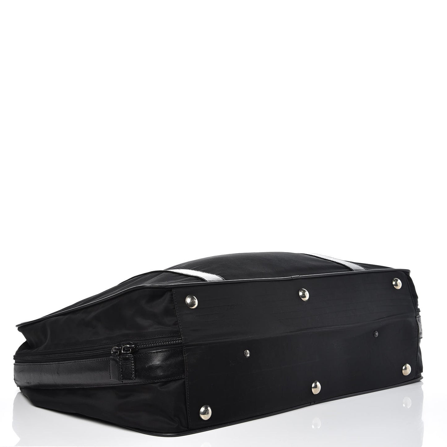 Tessuto Nylon Saffiano Luggage Black