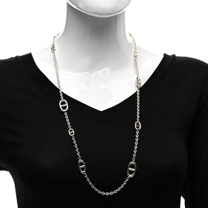 Hermes Sterling Silver Farandole Necklace 80 2 of 4