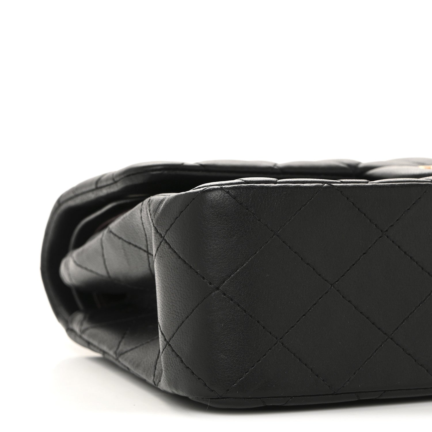 Chanel Lambskin Quilted Small Double Flap Black 9 of 12