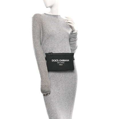 Dolce & Gabbana Padded Nylon Logo Belt Bag Black 3 of 17