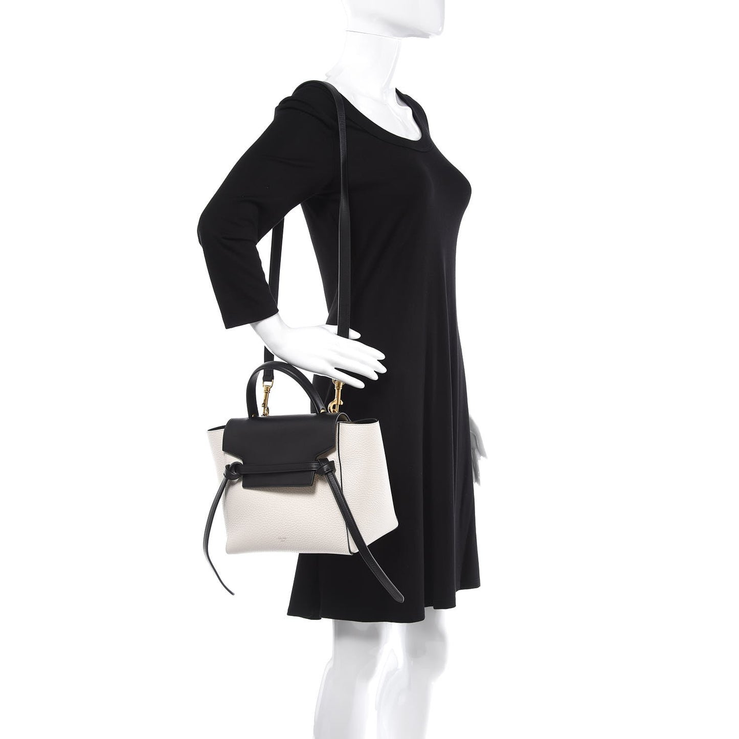 Bullhide Micro Belt Bag Black White