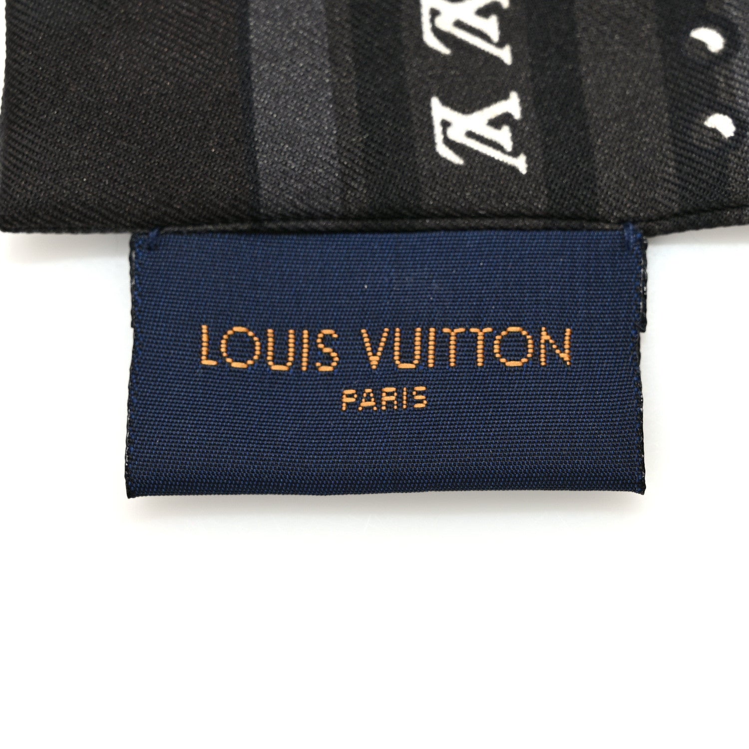 Louis Vuitton Silk Monogram LV World Bandeau Brown 3 of 4