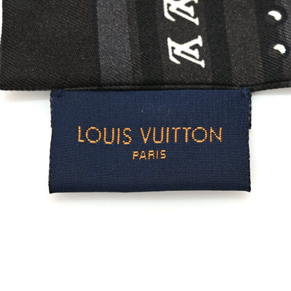 Louis Vuitton Silk Monogram LV World Bandeau Brown 3 of 4