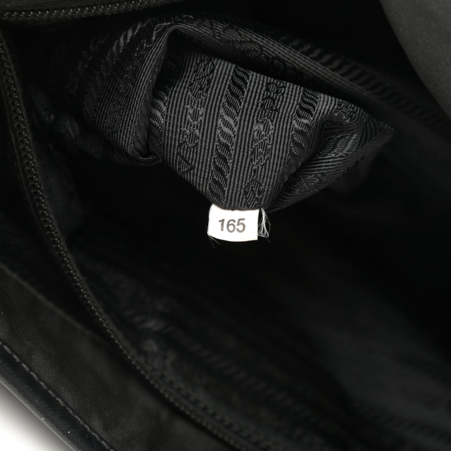 Tessuto Nylon Saffiano Messenger Satchel Black