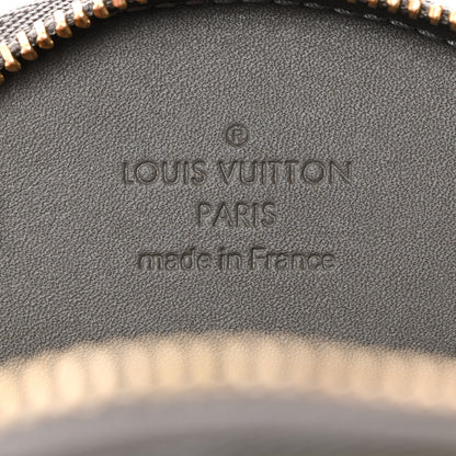 Louis Vuitton Vernis Animania Coq Rooster Round Coin Purse Gris Art Deco 6 of 7