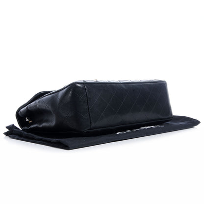 Chanel Lambskin XL Jumbo Flap Black 4 of 10