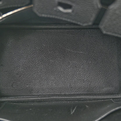 Hermes Togo Birkin 25 Black 5 of 11