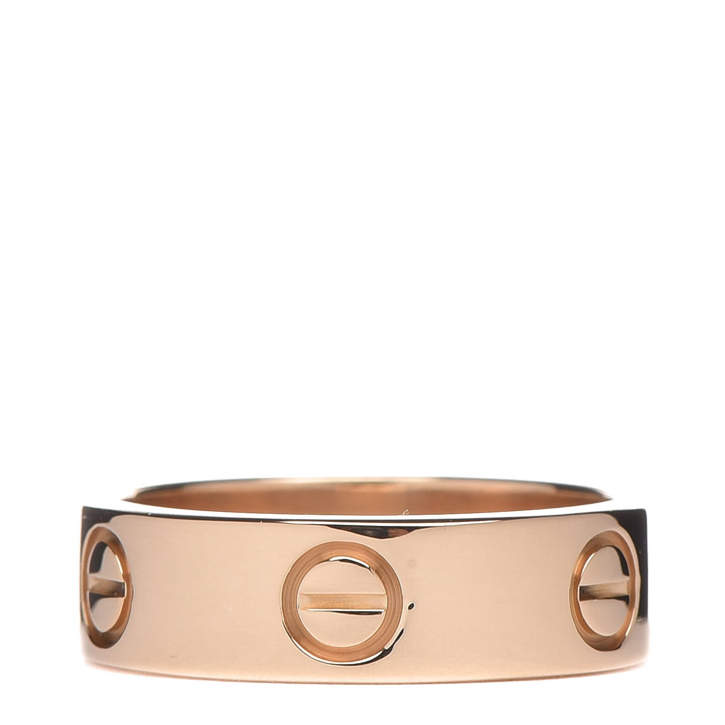 18K Yellow Gold 5.5mm LOVE Ring 52 6