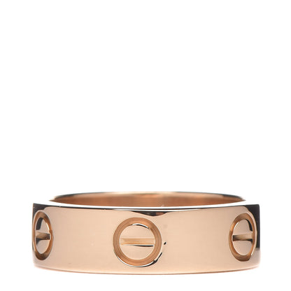 Cartier 18K Yellow Gold 5.5mm LOVE Ring 52 6 3 of 4