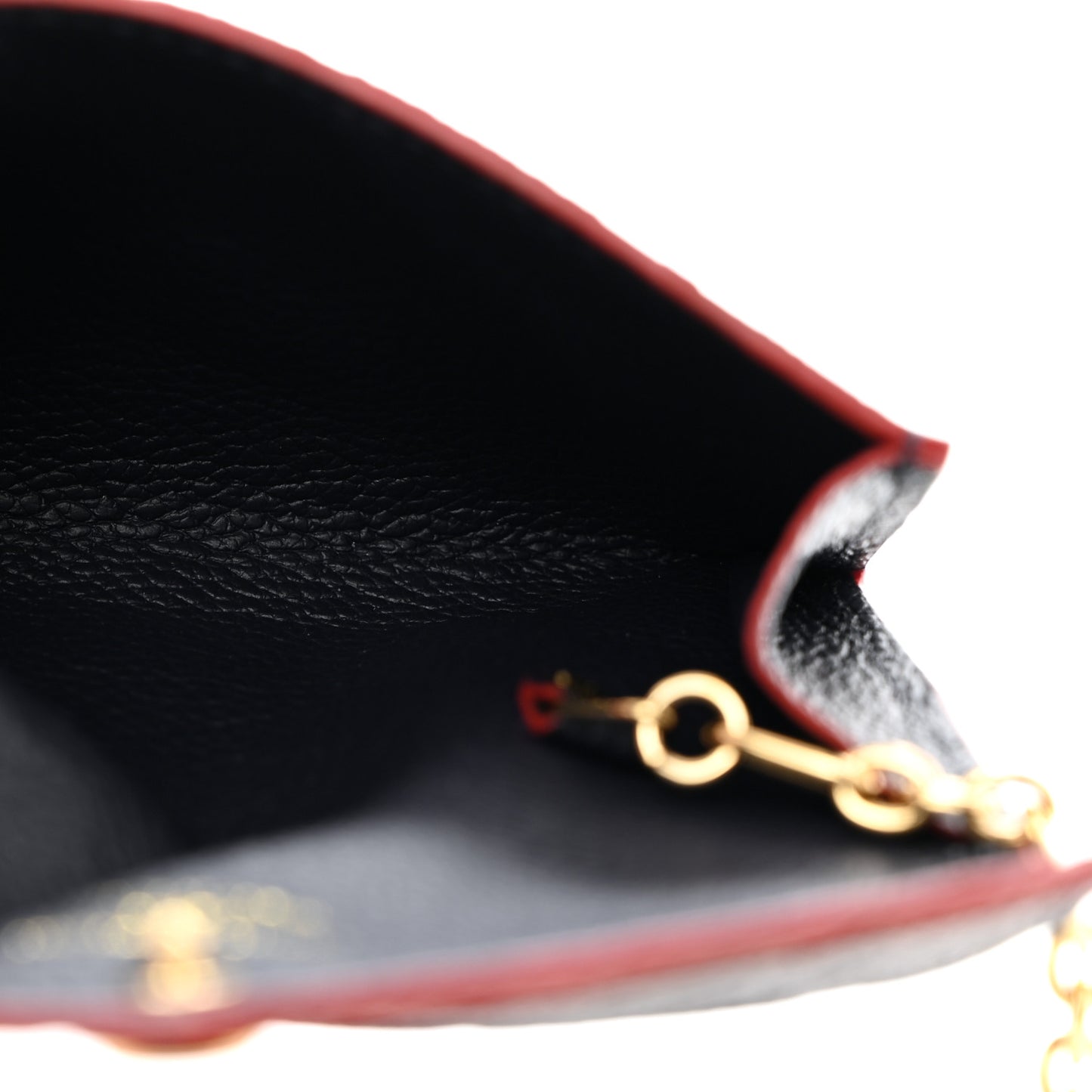 Empreinte Key Pouch Marine Rouge