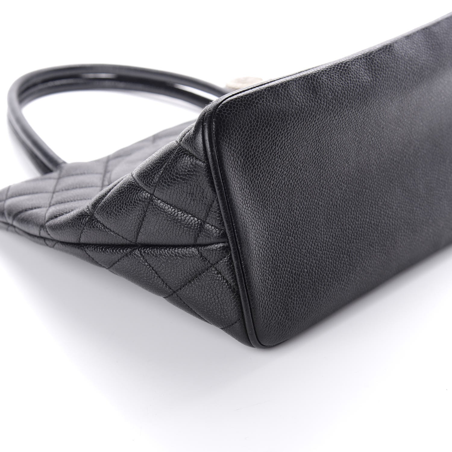 Chanel Caviar Quilted Medallion Tote Black 8 of 9