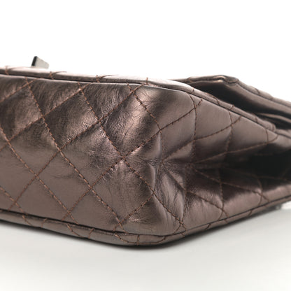 Chanel Metallic Aged Calfskin Quilted 2.55 Reissue 226 Flap Bronze 10 of 13